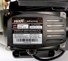 Máy bơm nước chân không hút đẩy Shirai Jlm 400 (400w)