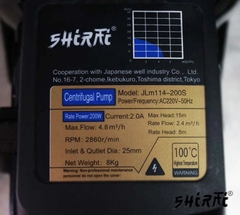 Máy bơm nước ly tâm SHIRAI JLM 114-200S (200w)