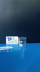 Cốc thủy tinh 10ml, có mỏ, chia vạch, Hãng OMSONS GERMANY