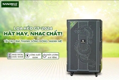 Loa Nanomax GT 2024 ( đen) bass 50 cm, 820w Karaoke Bluetooth