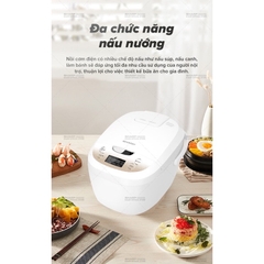 Nồi cơm điện tử Sharp 1.8L Ks-com191EV-Gl. Hàng chính hãng bảo hành 12 tháng