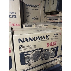 LOA nghe nhạc NANOMAX S-925 ( BASS 25cm/ 450w )