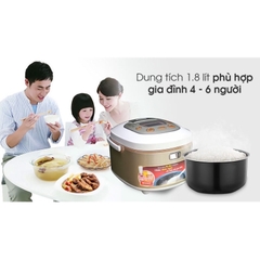 Nồi cơm điện tử Sharp 1,8 lít Ks-TH18