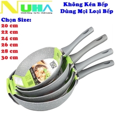 chảo chống dính Vân đá Greencook