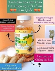 Viên Uống Tinh Dầu Hoa Anh Thảo Hàn Quốc Gamma Linolenic Acid Evening Primrose Oil 1001mg(Hộp VÀNG 300 Viên)
