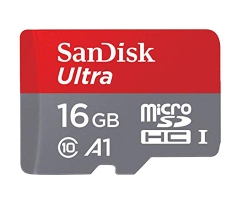 Thẻ nhớ Micro SDHC Sandisk 16GB (class 10) Ultra A1