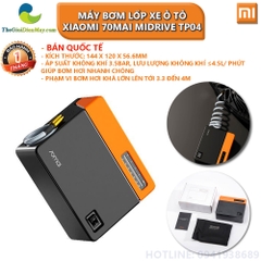 [Bản quốc tế] Máy bơm lốp xe ô tô Xiaomi 70MAI Midrive TP04