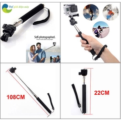 Gậy selfie cho camera thể thao, camera hành trình, camera phượt