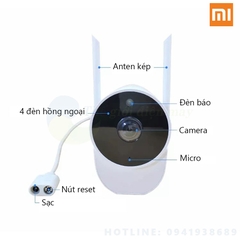 Camera giám sát ngoài trời Xiaomi Xiaovv V380