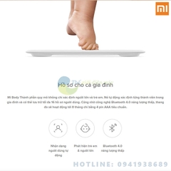 Cân điện tử thông minh Xiaomi Mi Body Composition Scale 2