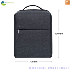 [Bản Quốc Tế] Balo Xiaomi Mi City Backpack Xám Nhạt
