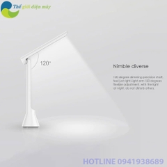 Đèn bàn học Xiaomi Yeelight YLTD11YL thời lượng pin tối đa lên đến 40h