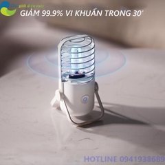 Đèn khử trùng diệt khuẩn chống virus bằng tia UV, Ozone Xiaomi Xiaoda UVC