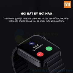 Đồng hồ thông minh Xiaomi Mi Watch chip Qualcomm Snapdragon Wear 3100