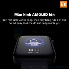 Đồng hồ thông minh Xiaomi Mi Watch chip Qualcomm Snapdragon Wear 3100
