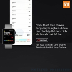 Đồng hồ thông minh Xiaomi Mi Watch chip Qualcomm Snapdragon Wear 3100