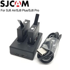 Dock sạc đôi sạc cùng lúc 2 pin cho SJCAM cho SJ8 pro, sj8 air