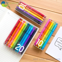 Bộ bút bi 10 màu Kaco Pure ST K1015
