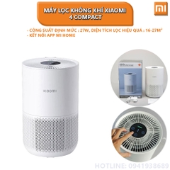 Máy lọc không khí Xiaomi 4 Compact  (Bản Quốc tế)