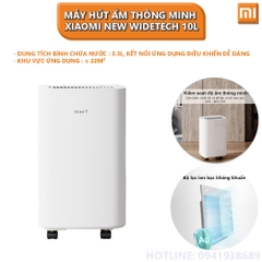 Máy hút ẩm thông minh Xiaomi New Widetech 10L