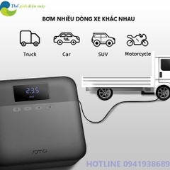 Máy bơm lốp xe ô tô mini tự động Xiaomi 70mai Midrive TP03