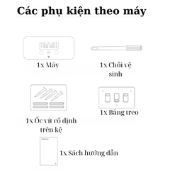 Máy khử trùng rau củ Xiaomi Mijia MJGSQXJ01MG - Sự lựa chọn thông minh cho gia đình bạn