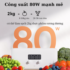 Máy khử trùng rau củ Xiaomi Mijia MJGSQXJ01MG - Sự lựa chọn thông minh cho gia đình bạn