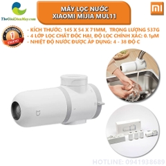 Máy lọc nước Xiaomi Mijia MUL11 lọc nước sạch ngay tại vòi