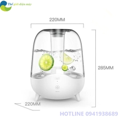 [Bản quốc tế] Máy phun sương tạo ẩm Xiaomi Deerma Humidifier F325 ngôn ngữ tiếng anh, không dùng được tinh dầu