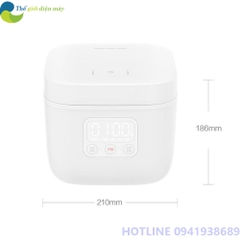 Nồi cơm điện thông minh Xiaomi 1.6L điều khiển qua App Mi home