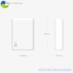 Pin sạc dự phòng 10000mAh mini Xiaomi ZMI QB817