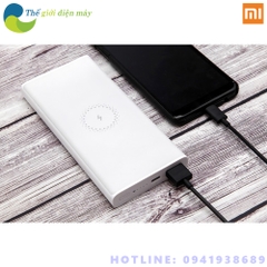 Pin Sạc Dự Phòng Tích Hợp Sạc Không Dây Xiaomi WPB15ZM Youth Version 10000mAh