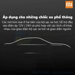 Tẩu sạc nhanh ô tô Xiaomi ZMI AP821 QC 3.0, vỏ đồng thau, hai cổng USB