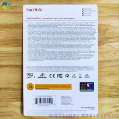 Thẻ Nhớ Sandick Ultra A1 64GB 80MB/s Chuẩn Class10 U1