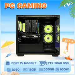 PC GAMING VPC CORE I5 14600KF I 16GB I RTX 5060 8GB I SSD 500GB