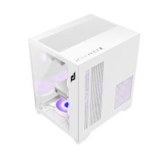 Vỏ Case Edra ECS1503 White ( Matx, Case Bể Cá, Không Fan )