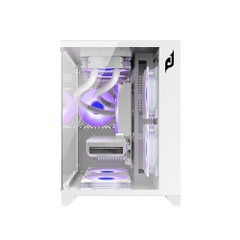 Vỏ Case Edra ECS1503 White ( Matx, Case Bể Cá, Không Fan )