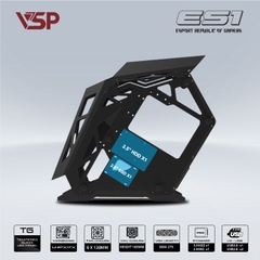 Vỏ Case VSP REPUBLIC OF GAMERS ES1 - ĐEN (mATX/Mid Tower)