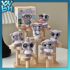 Little Cowardly Malayan Tapir Flocking Figure Blindbox Series