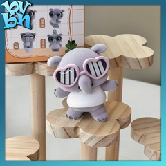 Little Cowardly Malayan Tapir Flocking Figure Blindbox Series