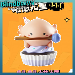 BLINDBOX Lucky Wooden Fish Figure ( Chính hãng )