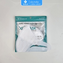 Khẩu trang XL 3D Mask túi ZIP (10 chiếc)