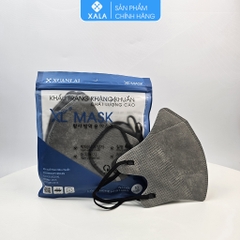 Khẩu trang XALA 5D Mask màu Xám đóng túi Zip (10 chiếc/ túi)
