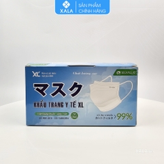 Khẩu trang y tế 3 lớp kháng khuẩn Xuân Lai (Hộp 50 chiếc)