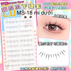 Mi Giả Tách Sợi Từng Cụm Tự Nối Menglu ( Mi Dưới)