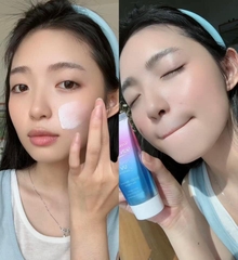 Kem Chống Nắng  Skin Aqua Tone Up UV Essence Tím 80g