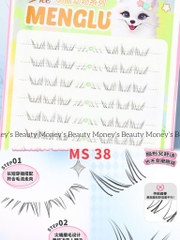 Mi Giả Tách Sợi Từng Cụm Tự Nối Menglu ( Mi Dưới)