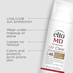 Kem Chống Nắng EltaMD UV Clear Broad-Spectrum SPF 46 48ml