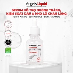 Serum Angel's Liquid Huyết Thanh Hỗ Trợ Dưỡng Trắng Da, Làm Mờ Thâm Nám Angel's Liquid Glutathione 700 V-Ampoule
