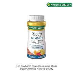 Kẹo Dẻo Giúp Ngủ Ngon Nature’s Bounty Sleep Health Gummies